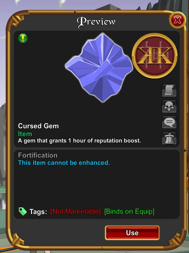 Cursed Gem
